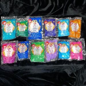 Complete Collector Set of 1999 McDonalds Beanie